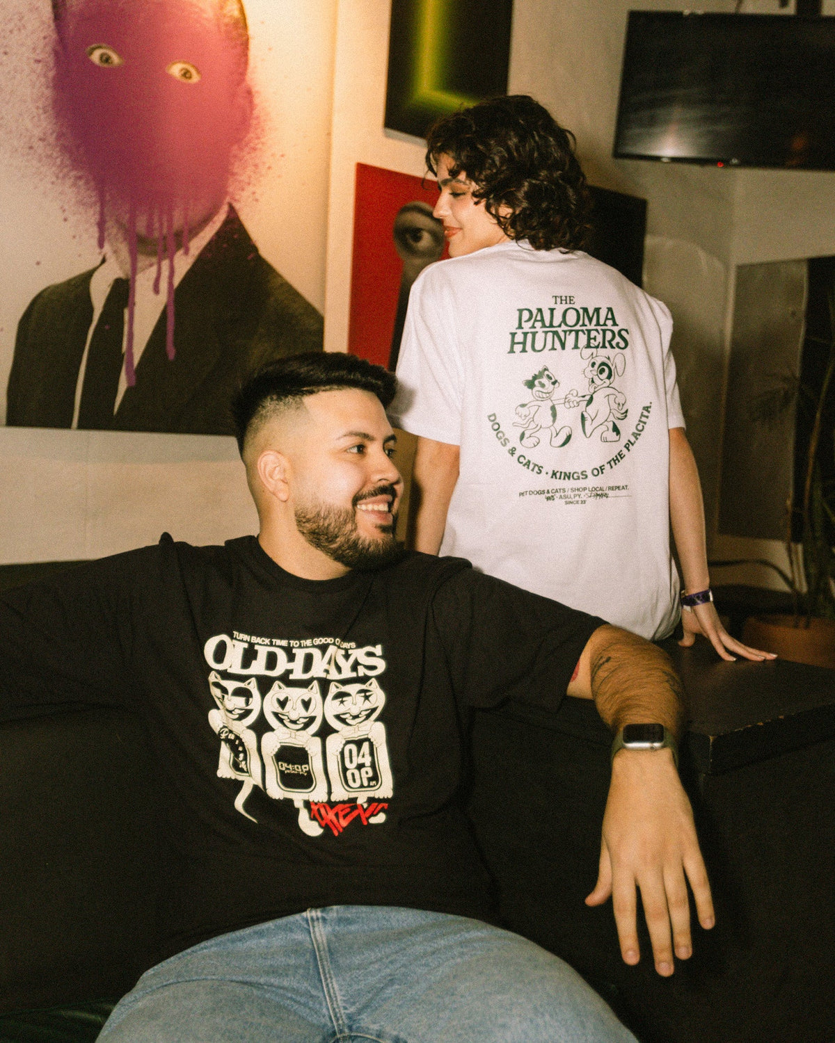 REMERA 4PETS - GOOD OLD DAYS