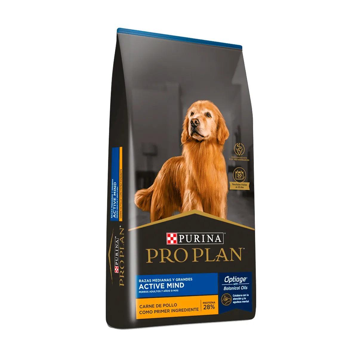 Pro Plan - Perros Senior 7+ Medianos & Grandes - Active Mind