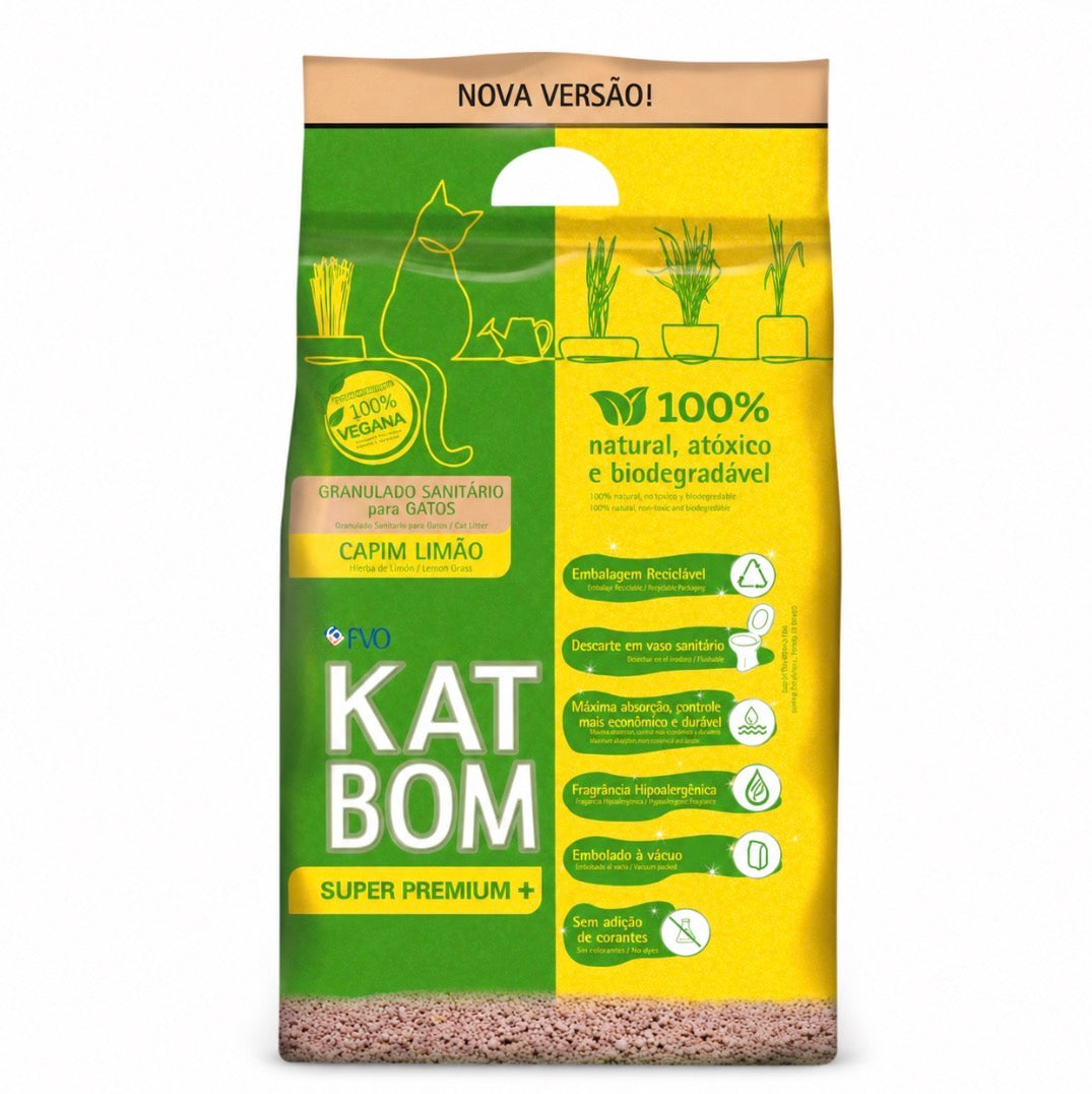 Katbom - Arena Granulado Sanitario Limon