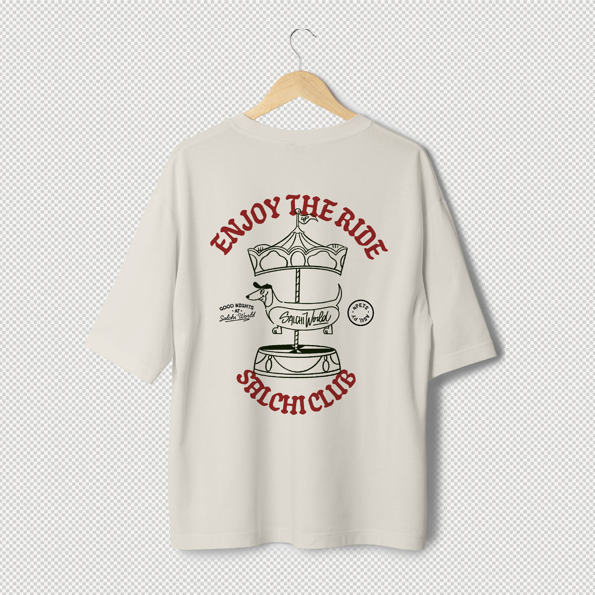 REMERA 4PETS - TECKEL EDITION - SALCHI WORLD