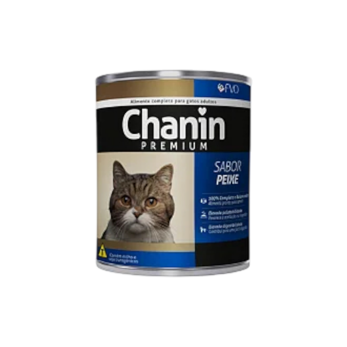 Chanin - Lata Premium Pescado Gato Adulto