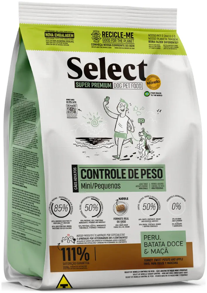 Select - Perros Adultos Mini & Pequeños - Control de Peso