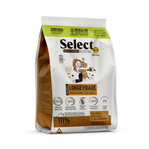 Select - Perros Senior 5+ Medianos & Grandes - Longevidad