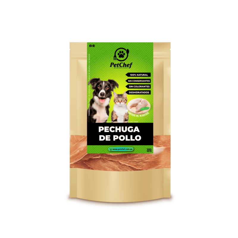 Petchef - Snack Natural - Pechuga De Pollo - Sobre