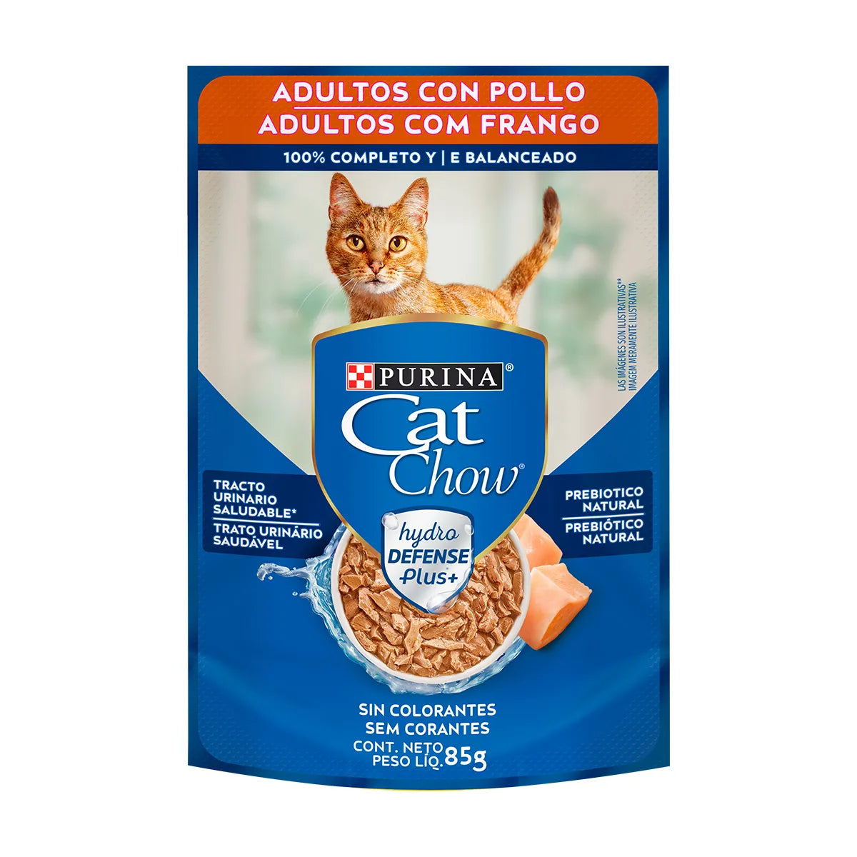Cat Chow - Gatos Adultos - Pollo Pouch