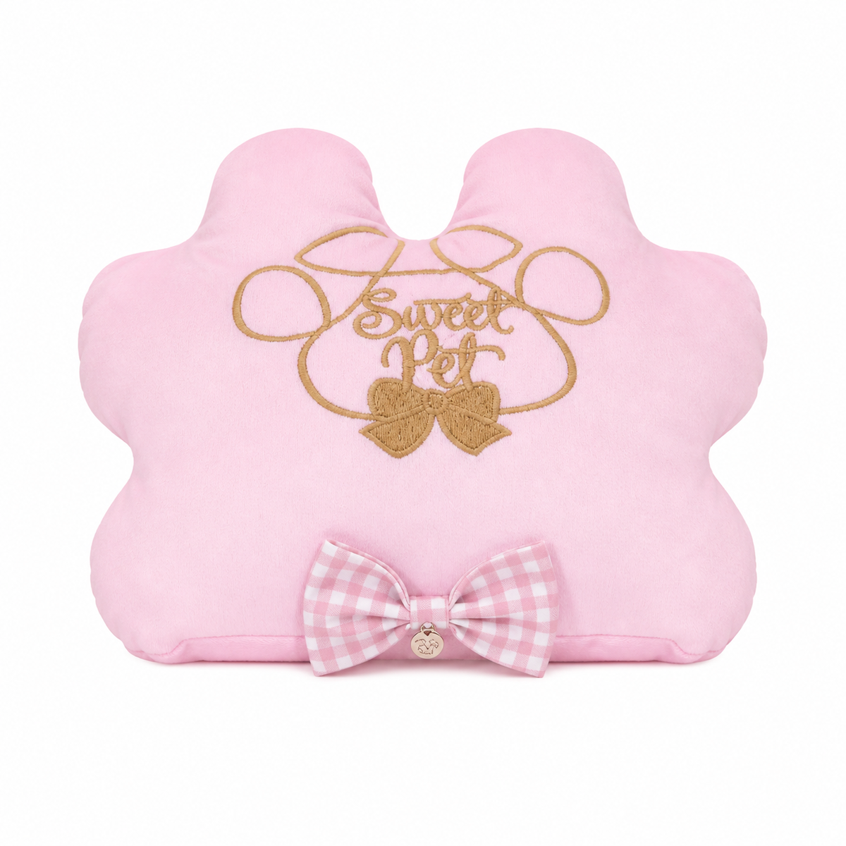 Sweet Pet - Cama Hipoalergénica Monalisa Ajedrez Rosa