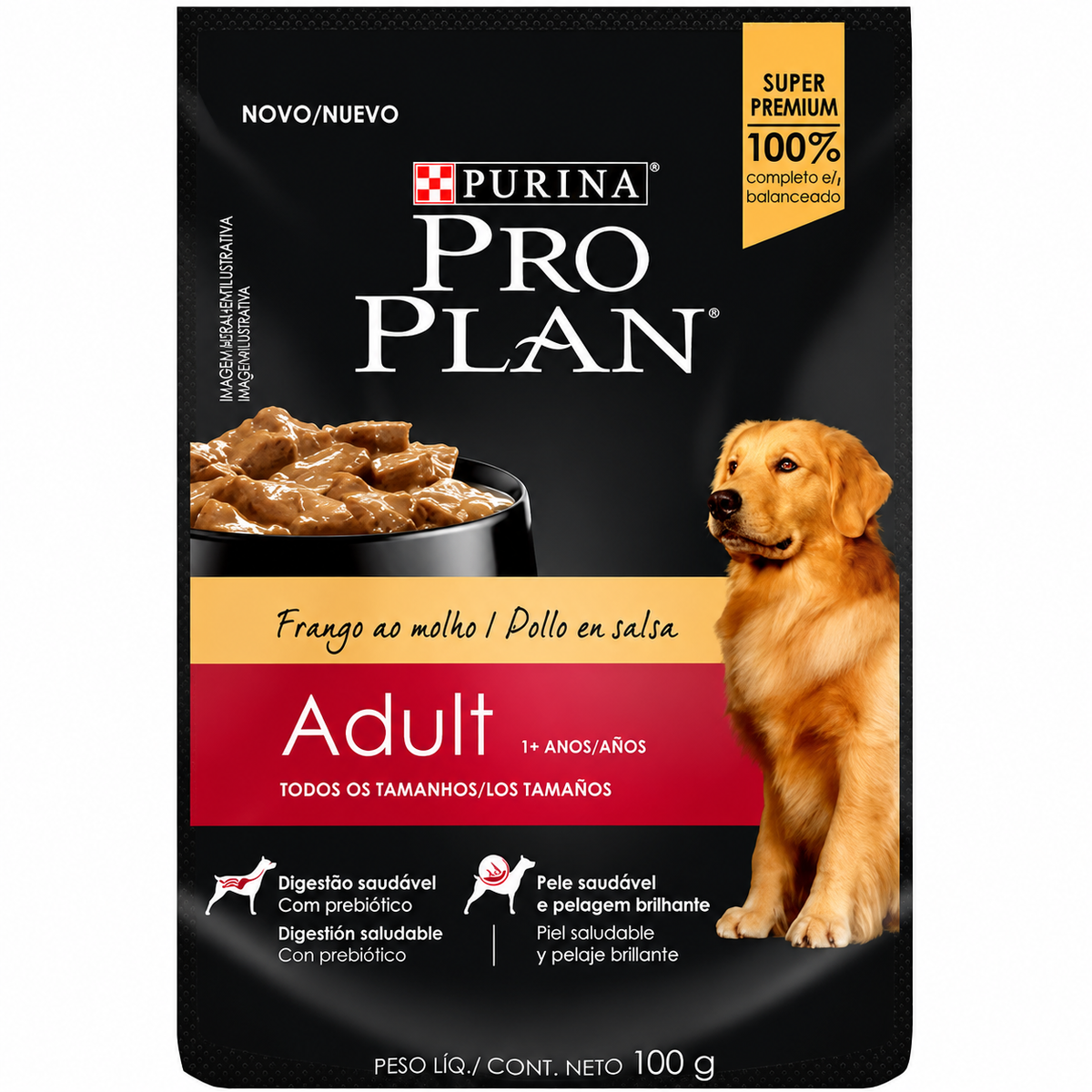 Pro Plan - Perros Adultos - Pollo Pouch