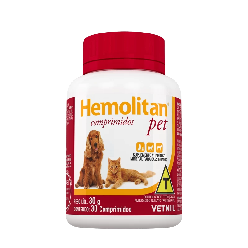Vetnil - Hemolitan Pet - Comprimidos