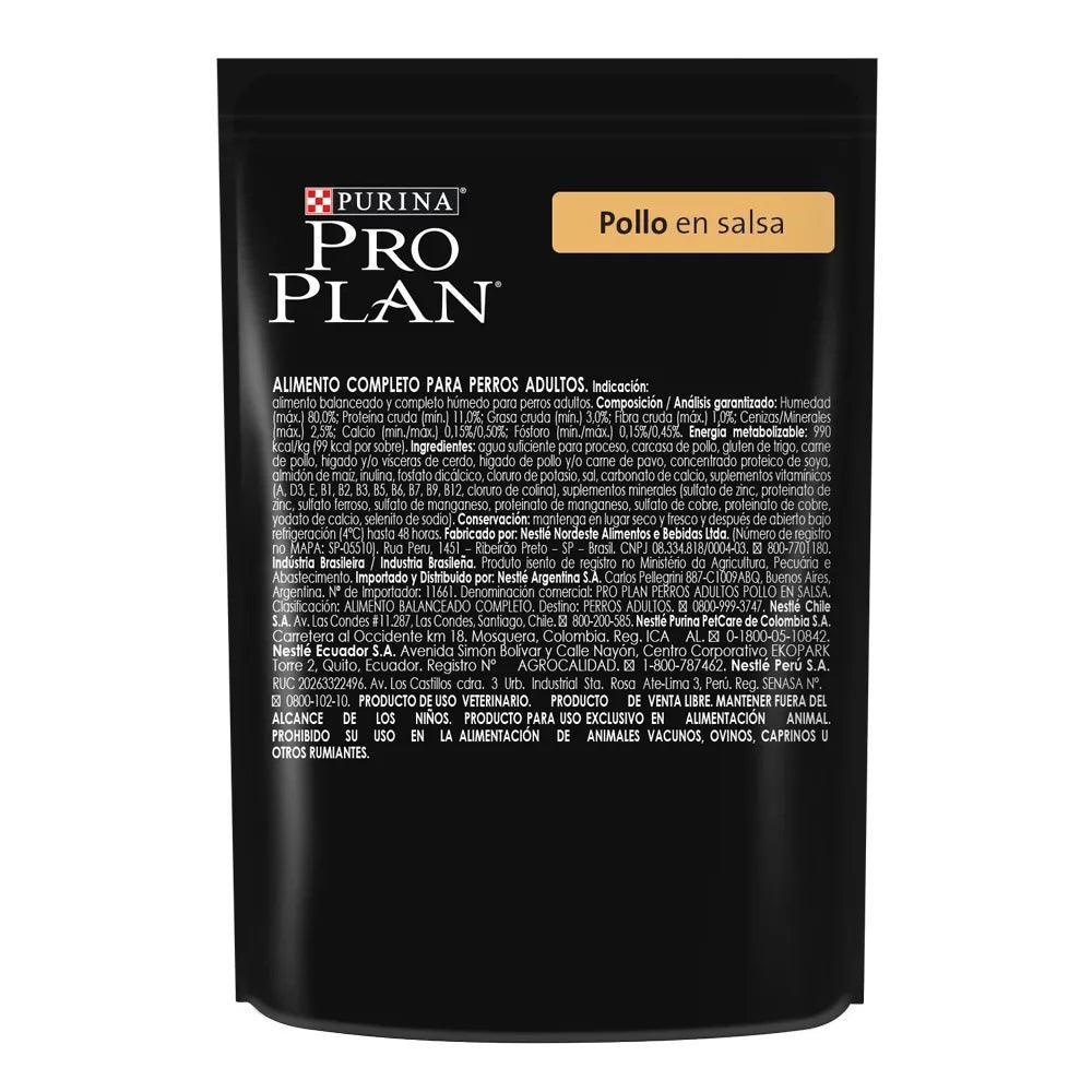 Pro Plan - Perros Adultos - Carne Pouch