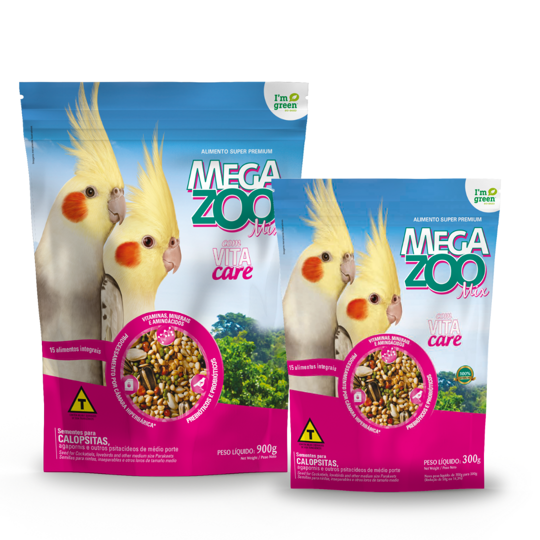 Megazoo - Mix de semillas Cacatuas
