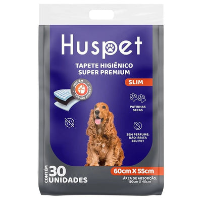 Huspet - Tapete Higiénico Premium Carbon Activado - 60x60 cm