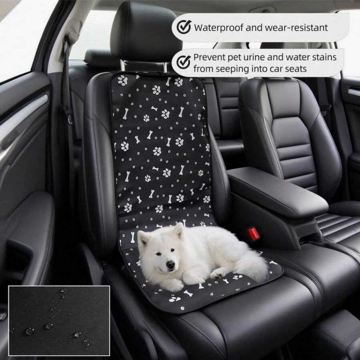 4Pets - Cobertor Impermeable De Asientos - Rosa