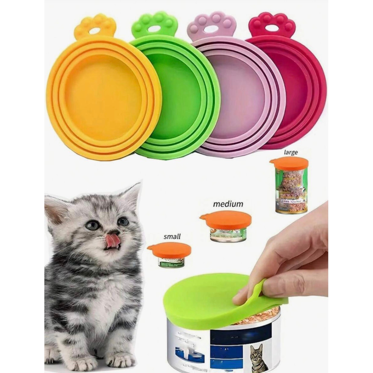 4Pets - Cubierta Para Latas - Color aleatorio