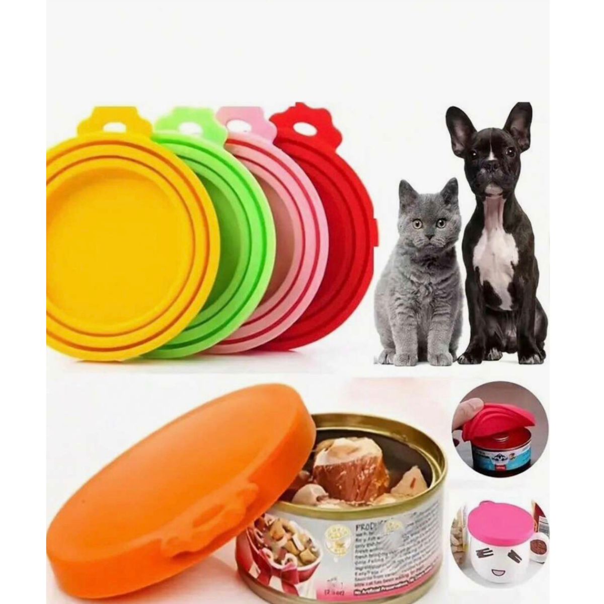 4Pets - Cubierta Para Latas - Color aleatorio
