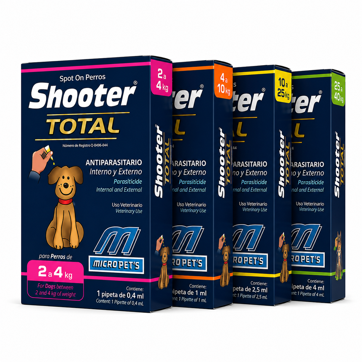 Microsules - Perros - Shooter Premium Pipeta Spot On