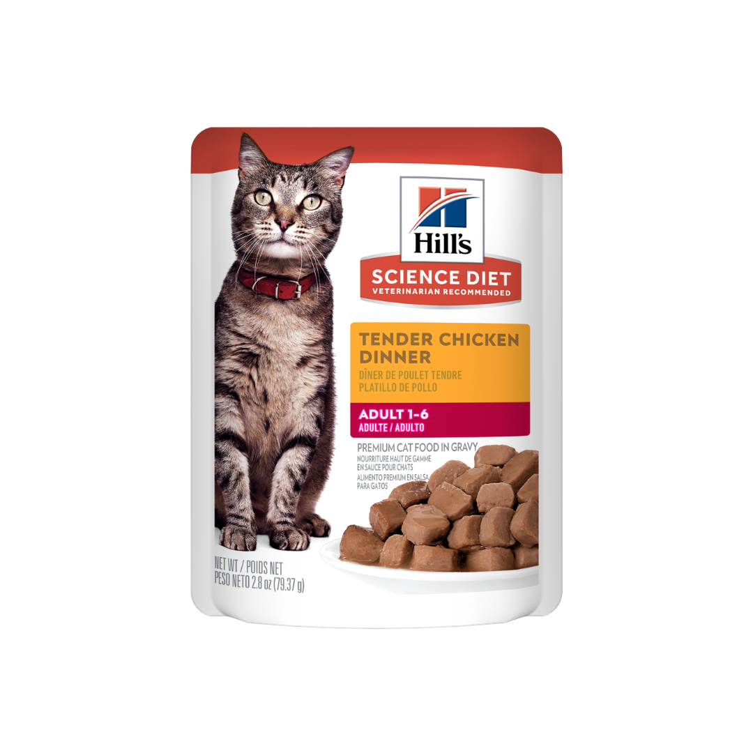 Hill's - Gatos Adultos - Pollo - Pouch