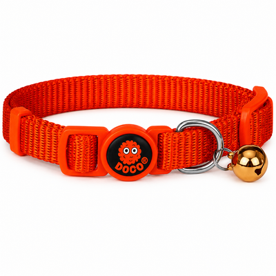 Doco - Gatos - Collar - Naranja