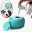 4Pets - Cepillo De Silicona con Dispensador de Shampoo Para Mascotas