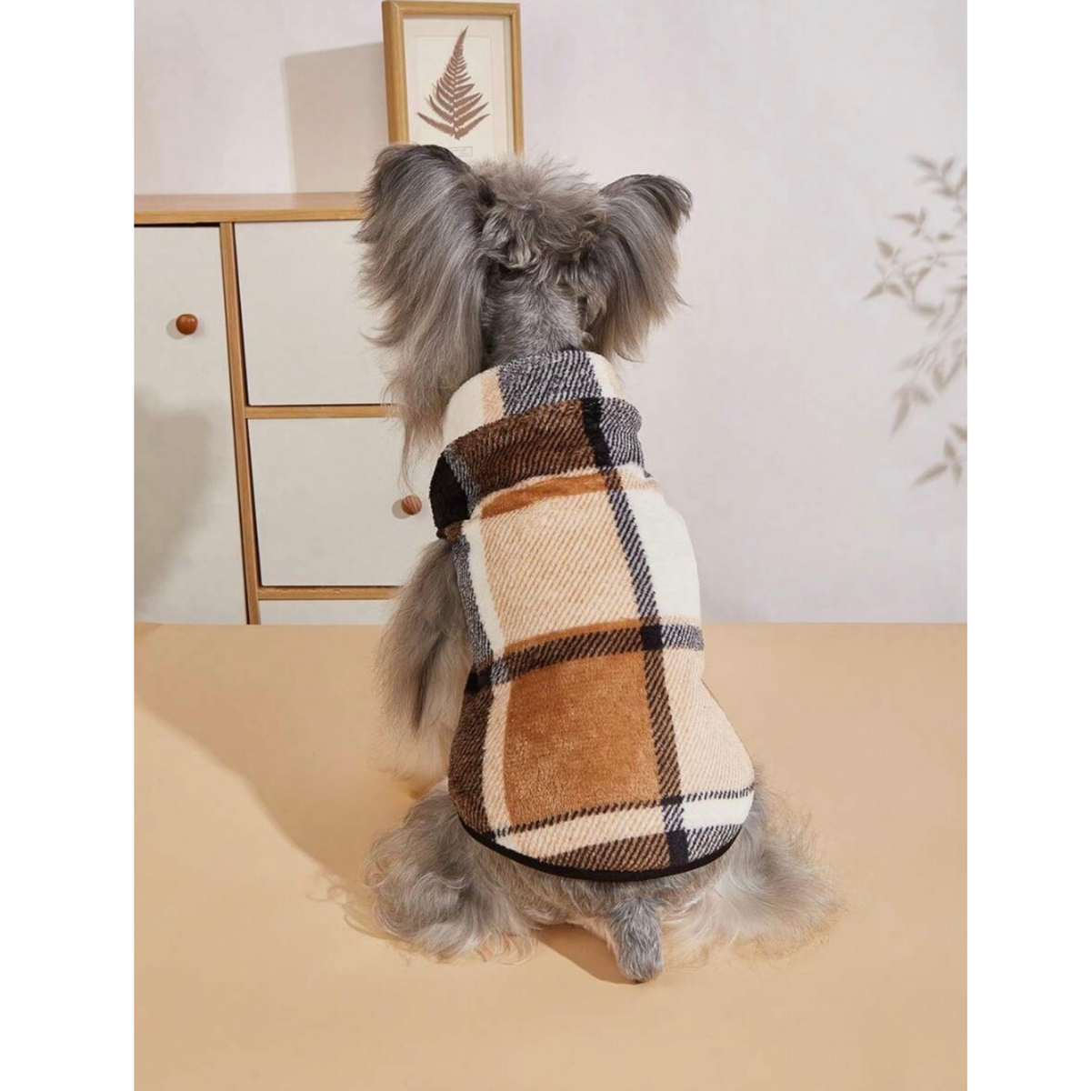 4Pets - Ropa Invernal A Rayas - Beige