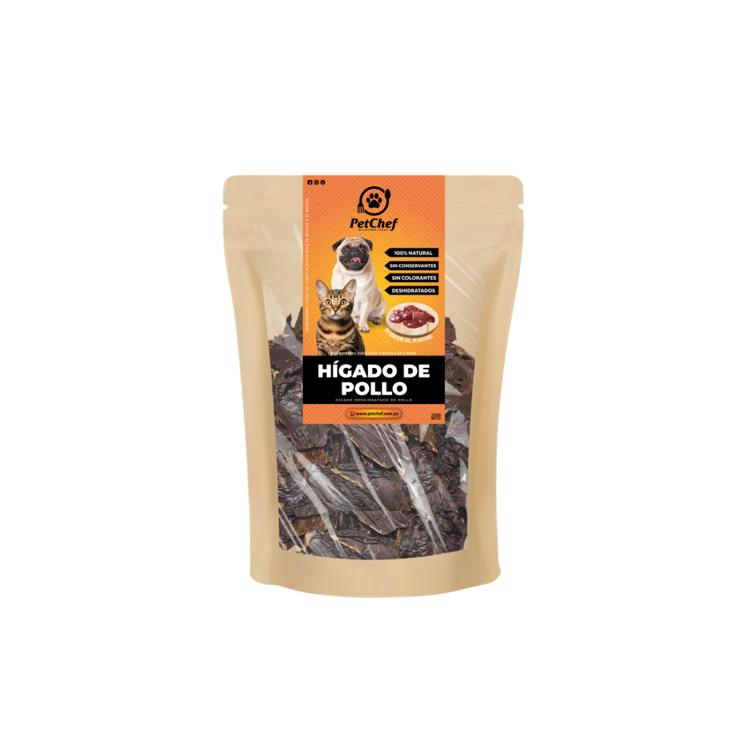 Petchef - Snack Natural - Higado De Pollo - Sobre