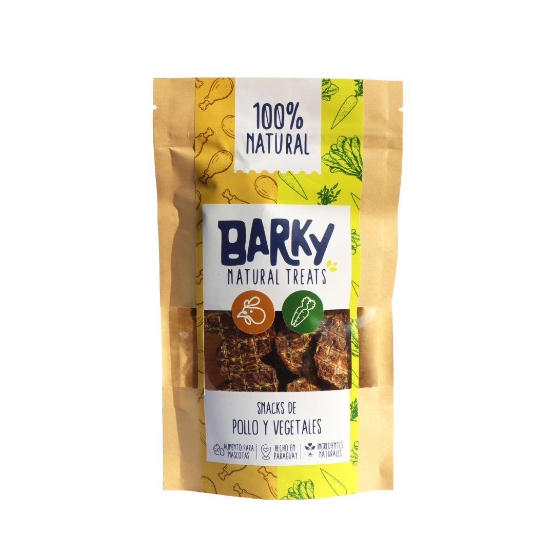 Barky - Snack Natural - Pollo & Vegetales