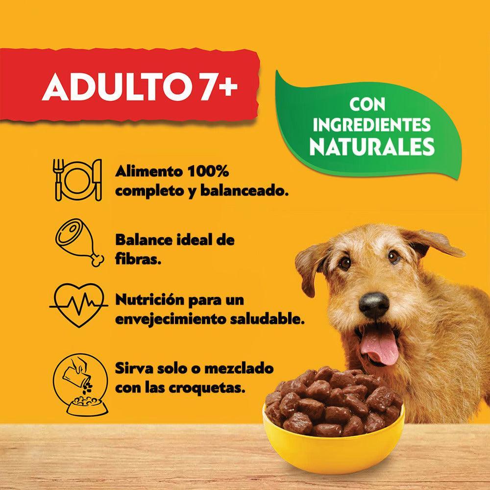 Pedigree - Perros Senior +7 - Carne - Pouch