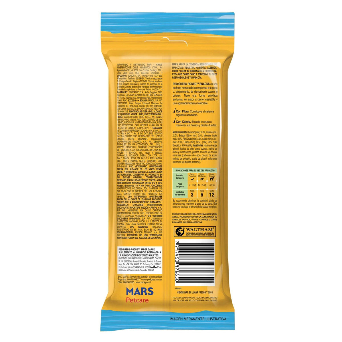 Pedigree - Perros Adultos Rodeo - Carne