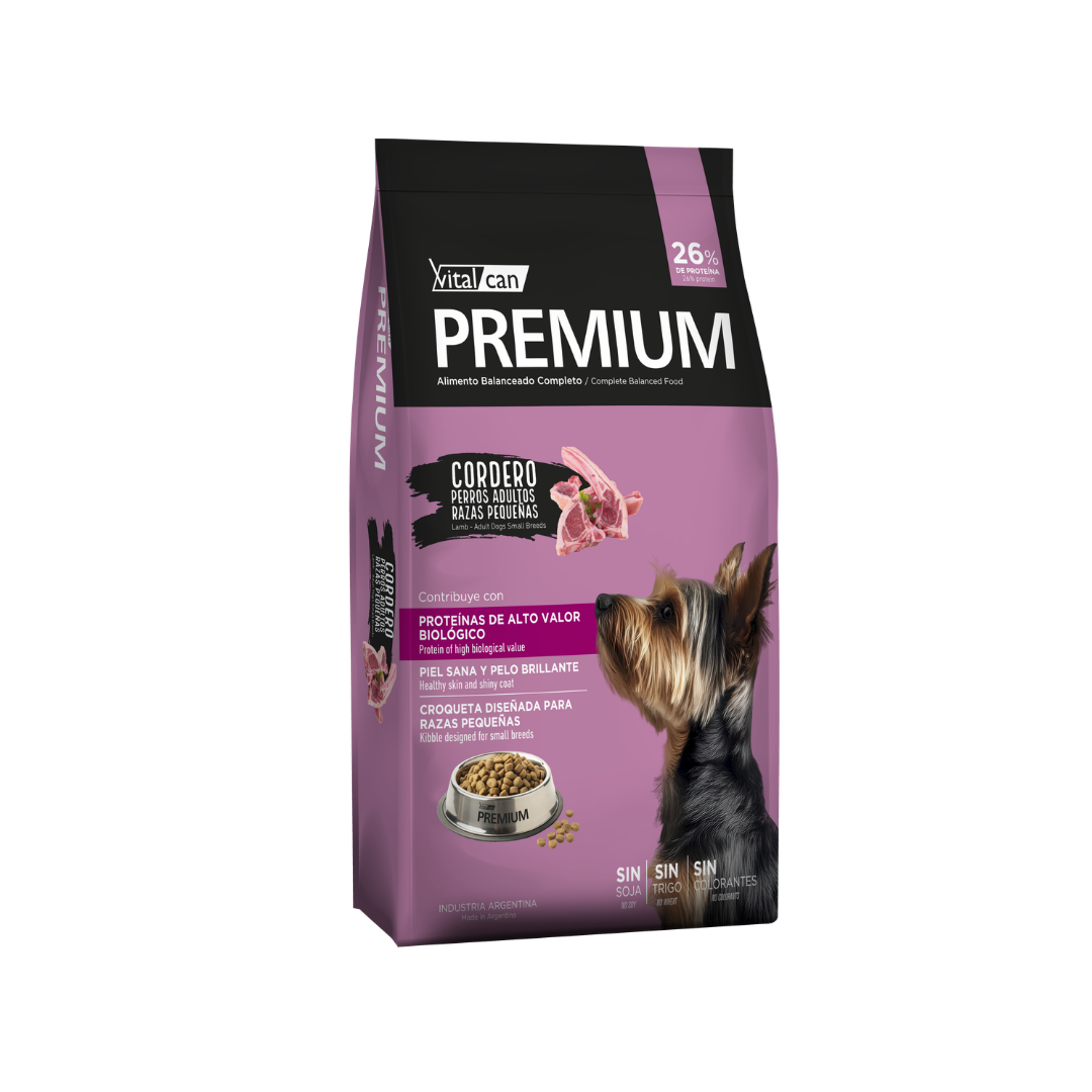 Vitalcan Premium - Perros Pequeños - Cordero