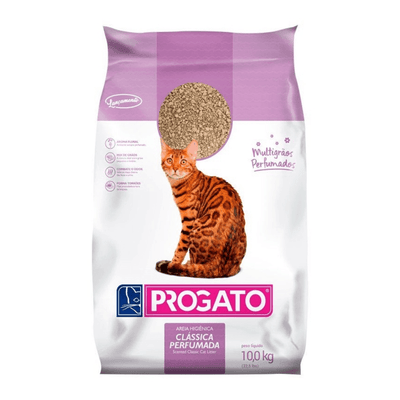 Progato - Gatos Piedra Sanitaria Clasica Perfumada - 10 kg