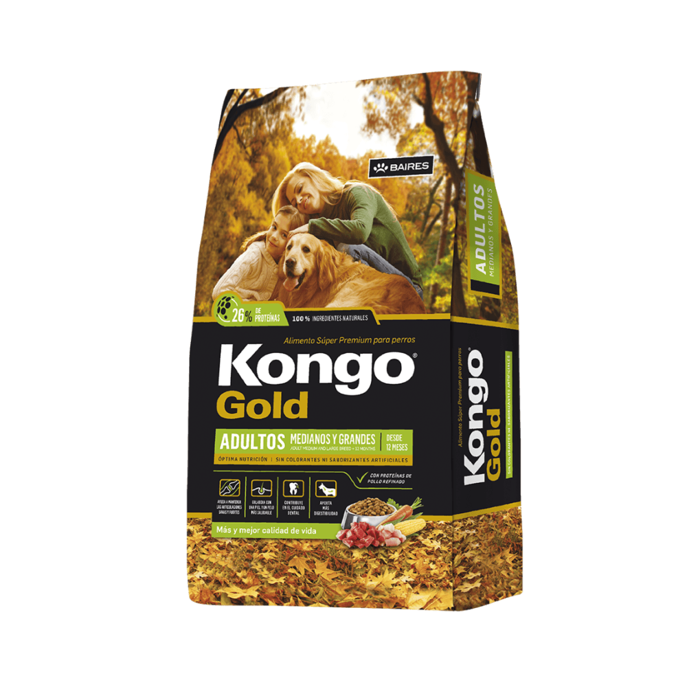 Kongo - Perros Adultos Gold