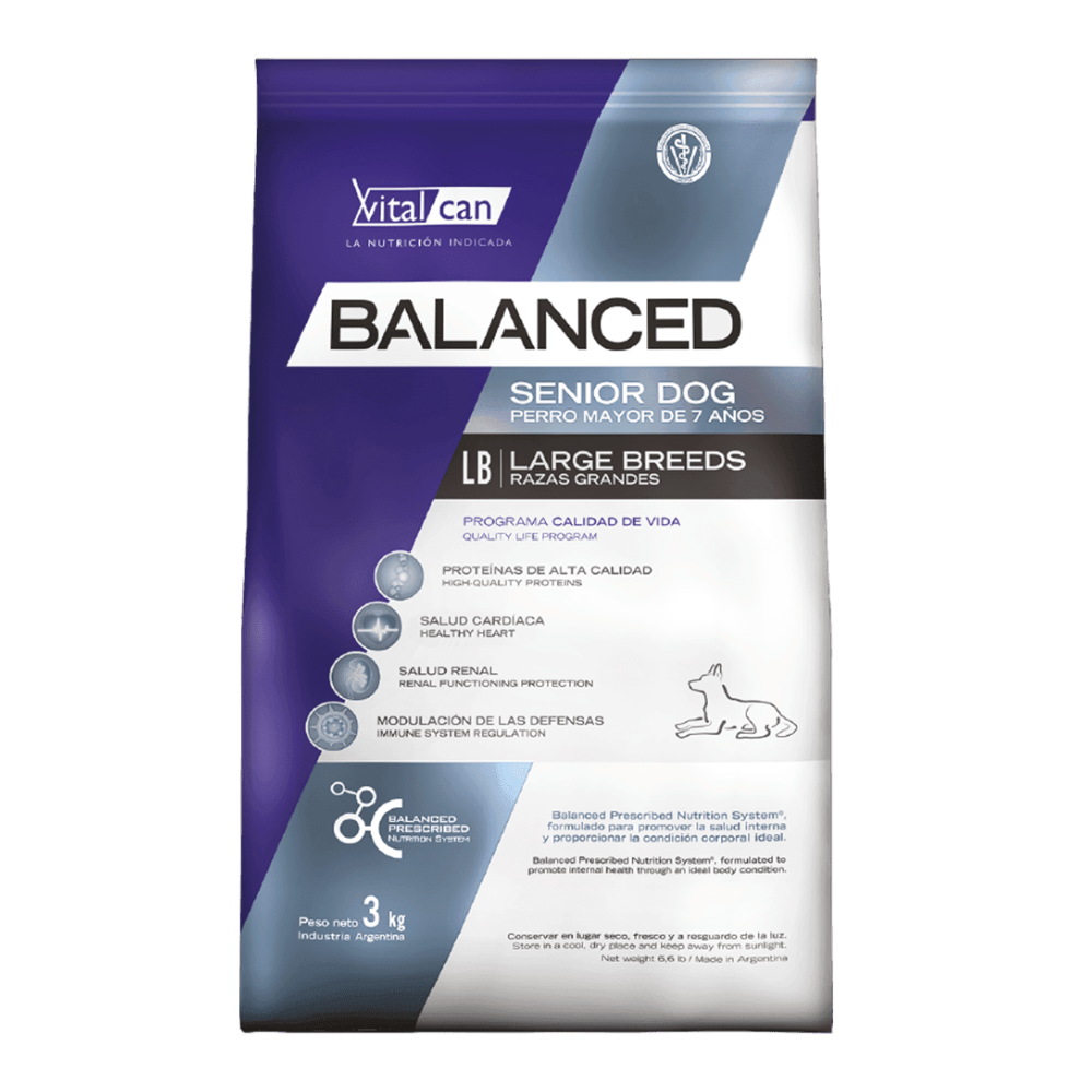 Vitalcan Balanced - Perros Senior Grandes
