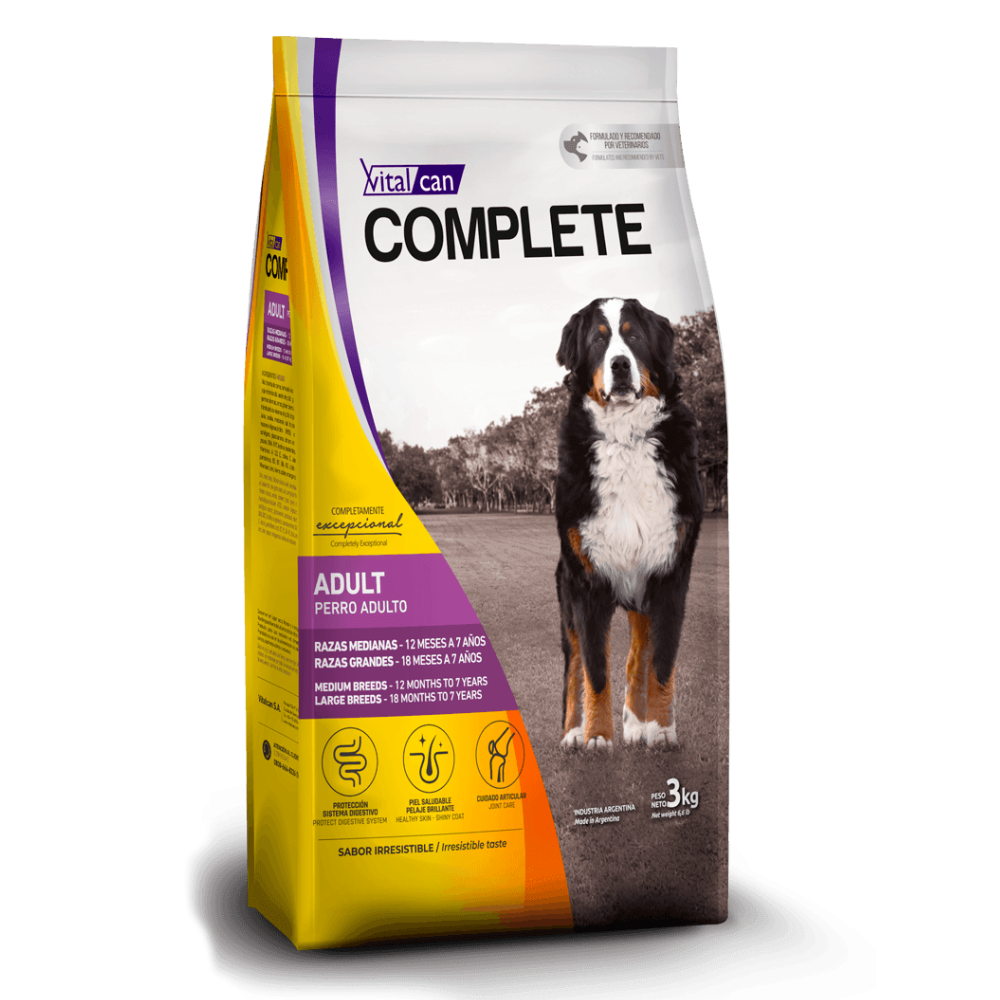 Vitalcan Complete - Perros Adultos Medianos & Grandes