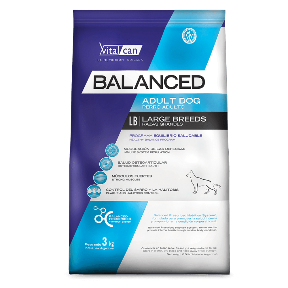 Vitalcan Balanced - Perros Adultos Grandes