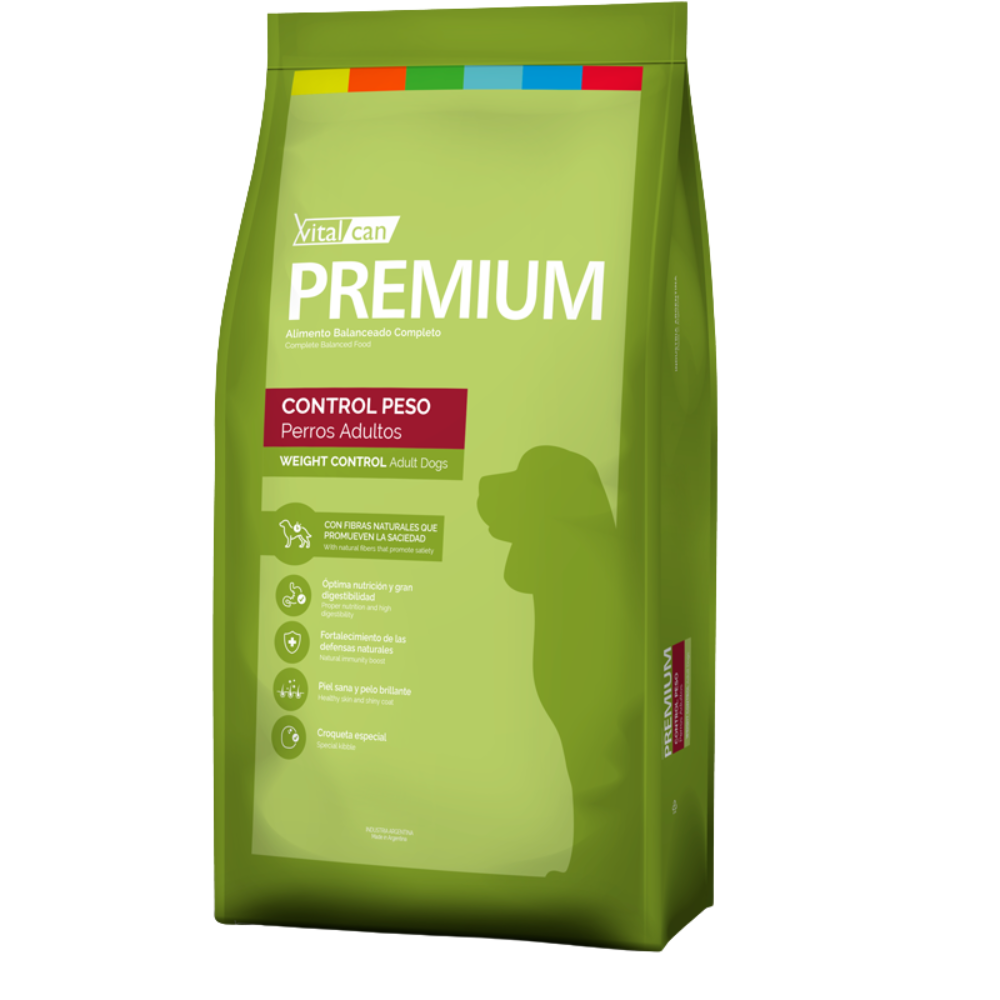 Vitalcan Premium - Perros Adultos - Control de Peso