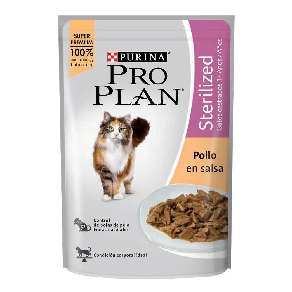 Pro Plan - Gatos Adultos Castrados - Pollo - Pouch