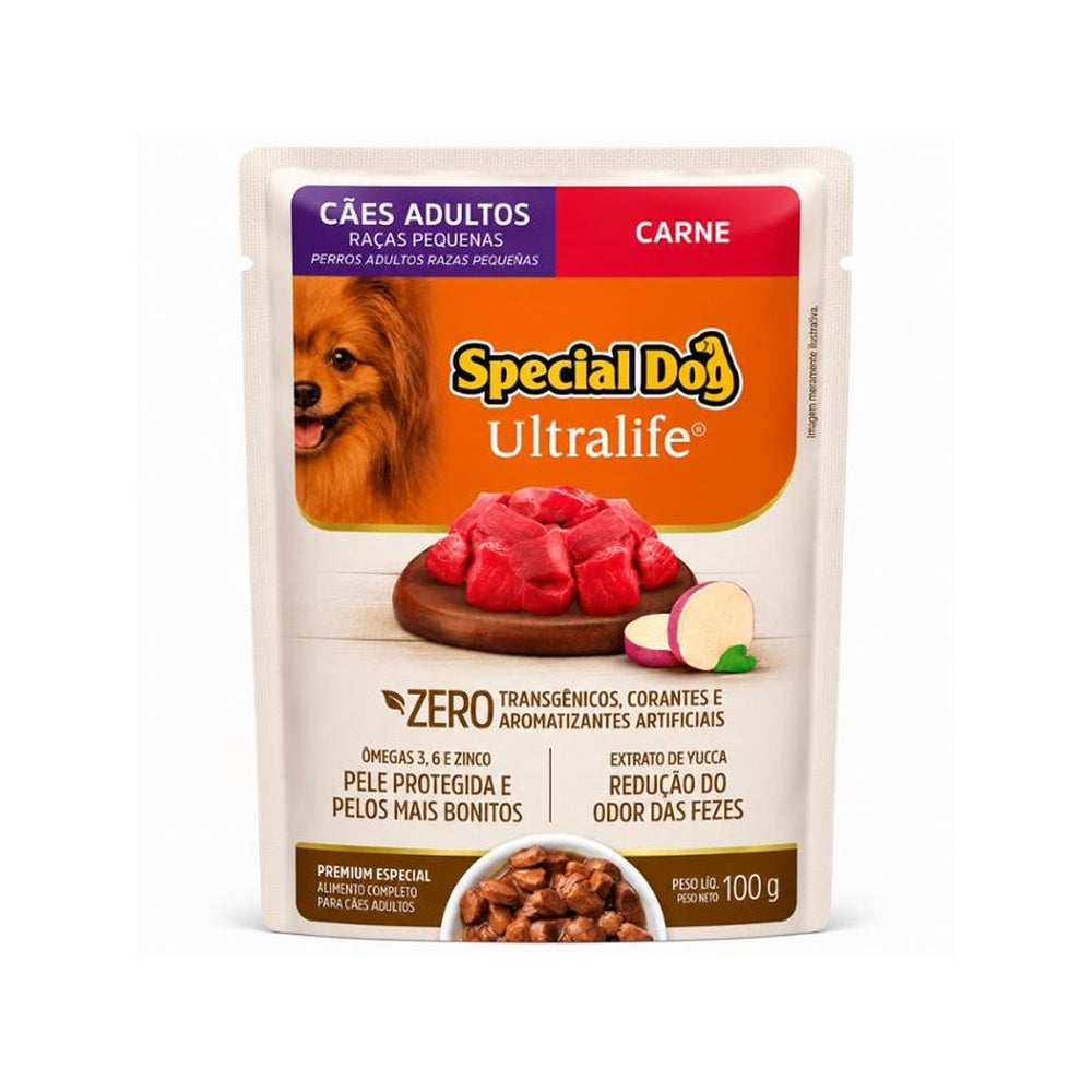 Special Dog - Perros - Ultralife Adultos Pequeños - Carne - Pouch