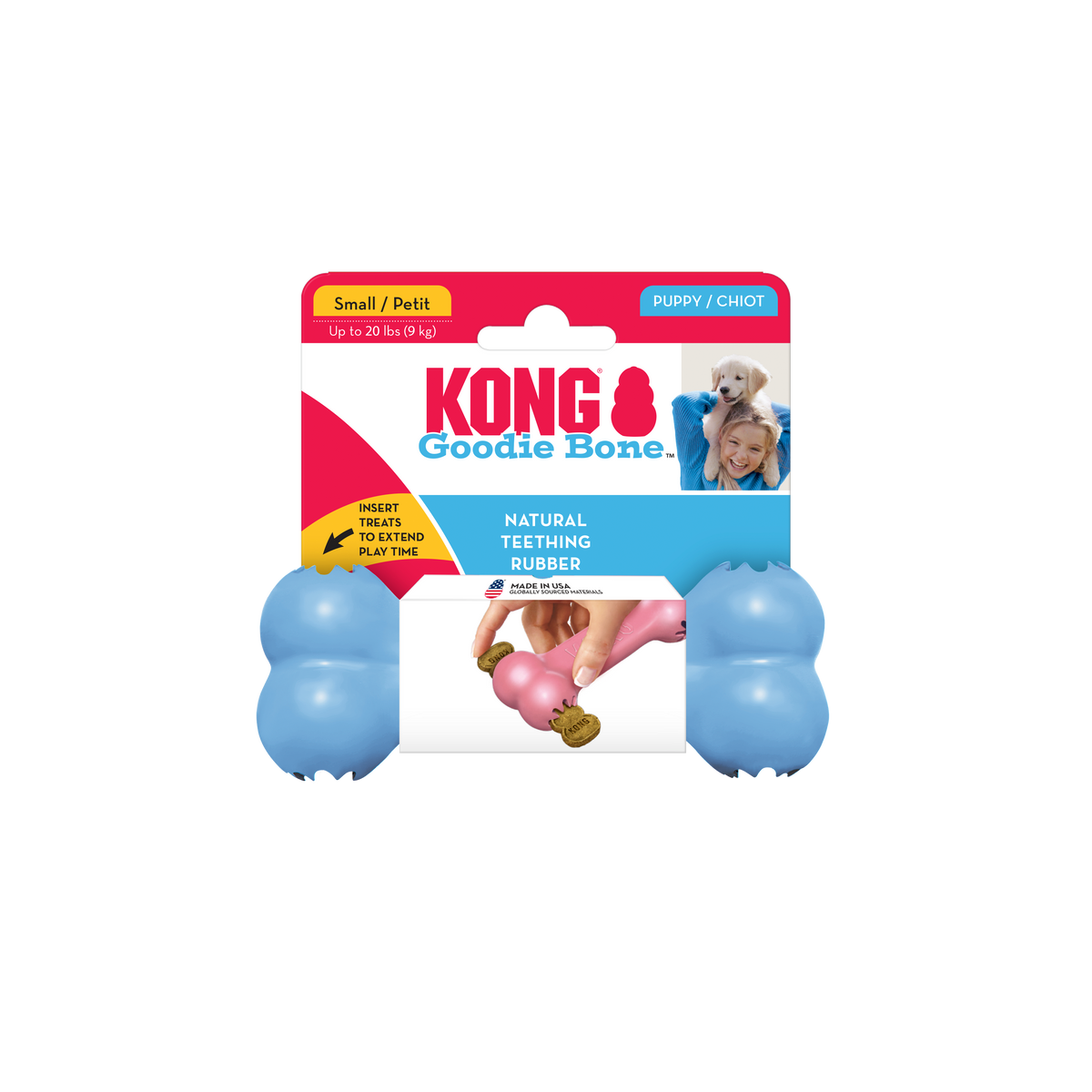 Kong - Perros Cachorros Goodie Bone