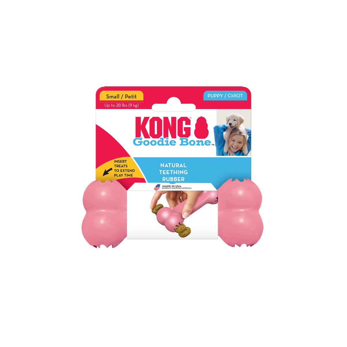 Kong - Perros Cachorros Goodie Bone