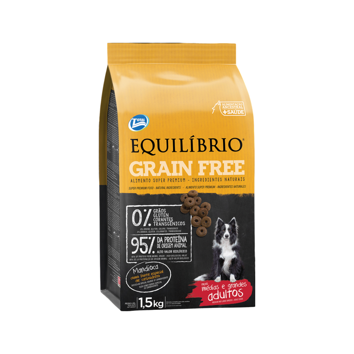 Equilibrio - Grain Free Perros Adultos Medianos Y Grandes