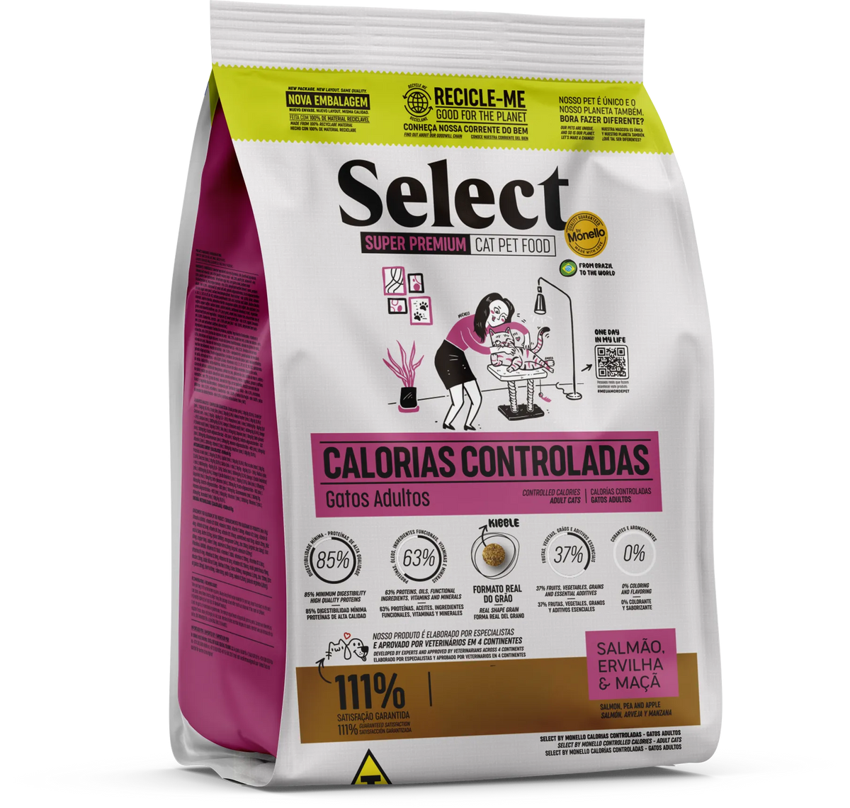 Select - Gatos Adultos - Calorias Controladas