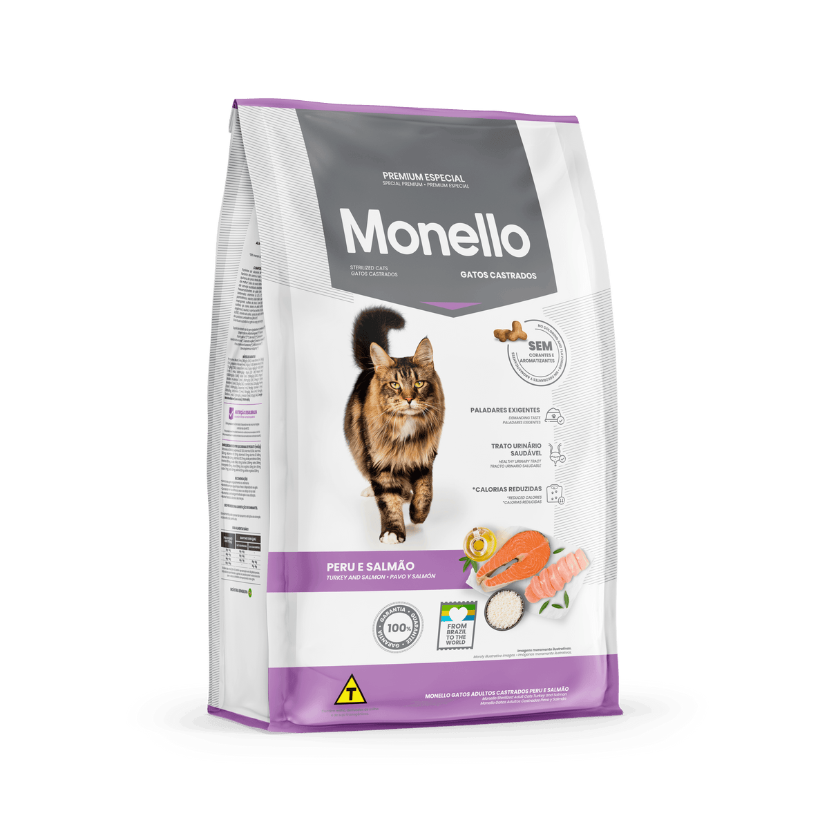 Monello - Gatos Castrados - Pavo & Salmon