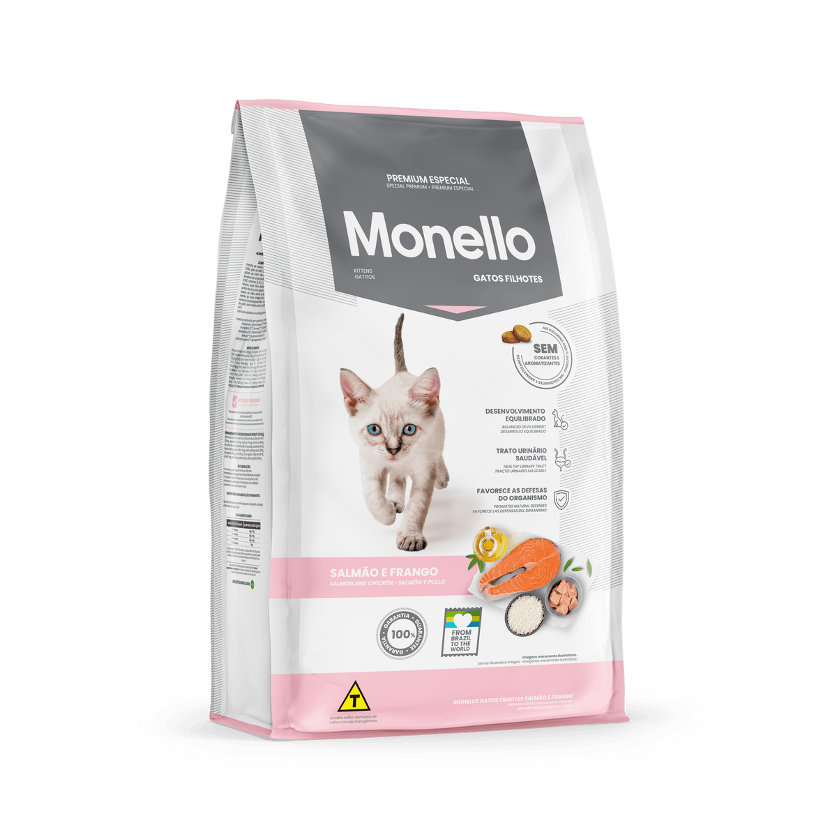 Monello - Gatitos - Salmon & Pollo