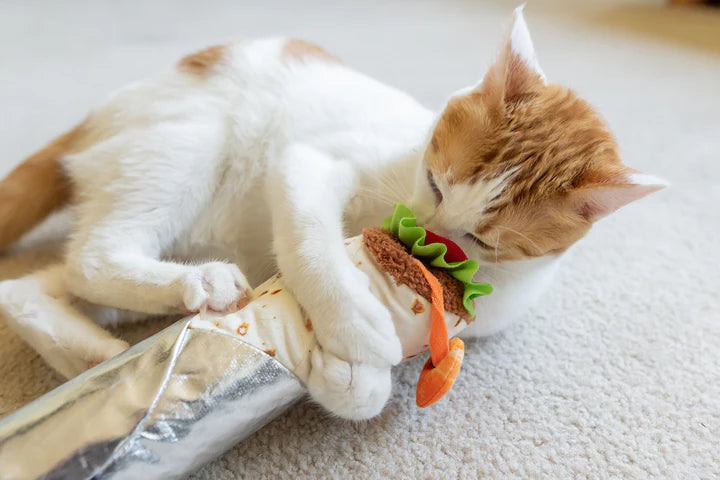 PLAY - Gatos Juguete Kicker Burrito De Camarón