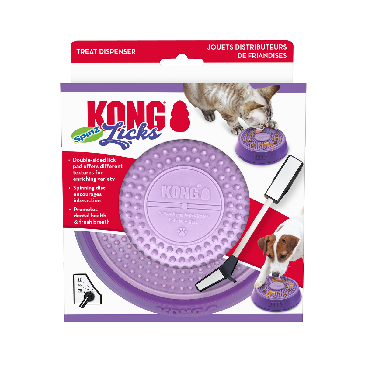 Kong - Perros Licks Spins