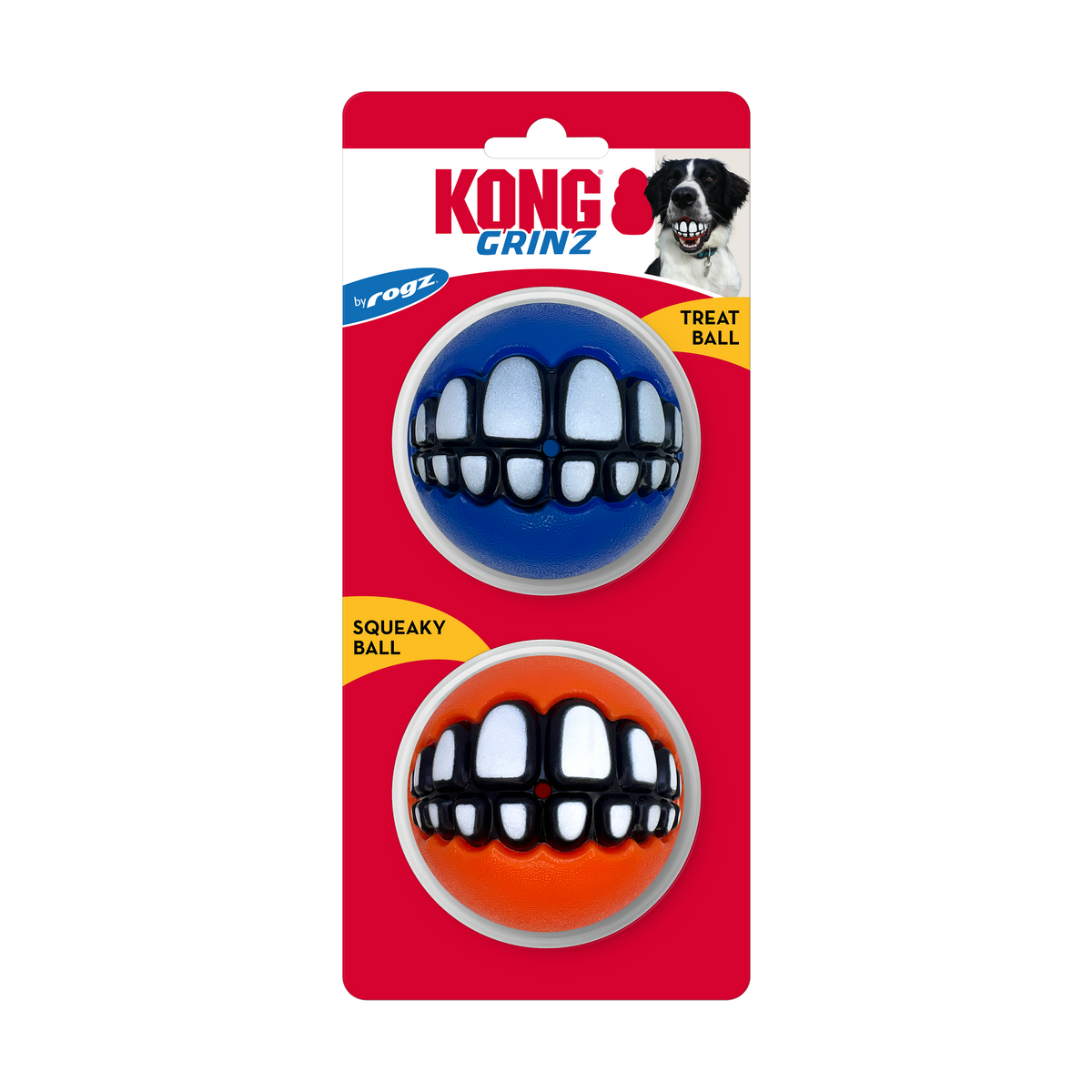 Kong - Perros Grinz por ROGZ (2 uds)