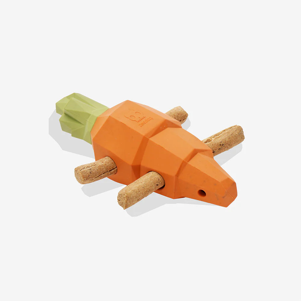 Zeedog - Perros Juguete Superveggiez Carrot Zanahoria