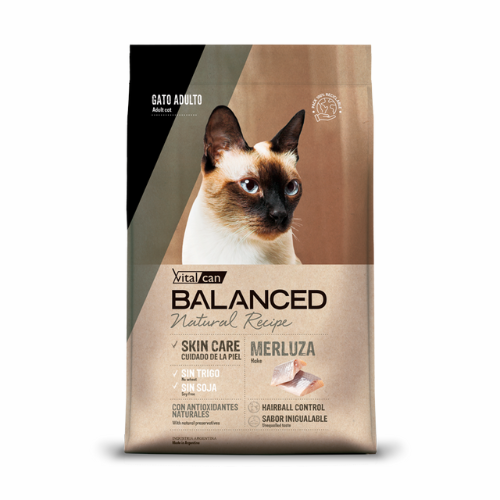 Vitalcan Balanced Natural Recipe - Gatos Adultos - Merluza