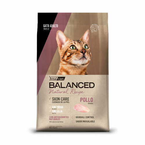 Vitalcan Balanced Natural Recipe - Gatos Adultos - Pollo