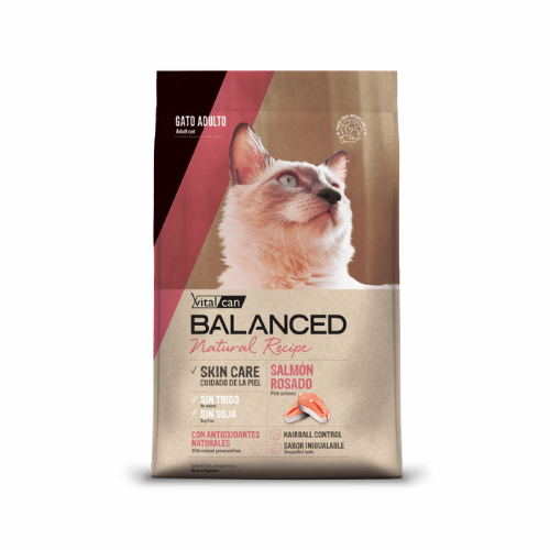 Vitalcan Balanced Natural Recipe - Gatos Adultos - Salmon