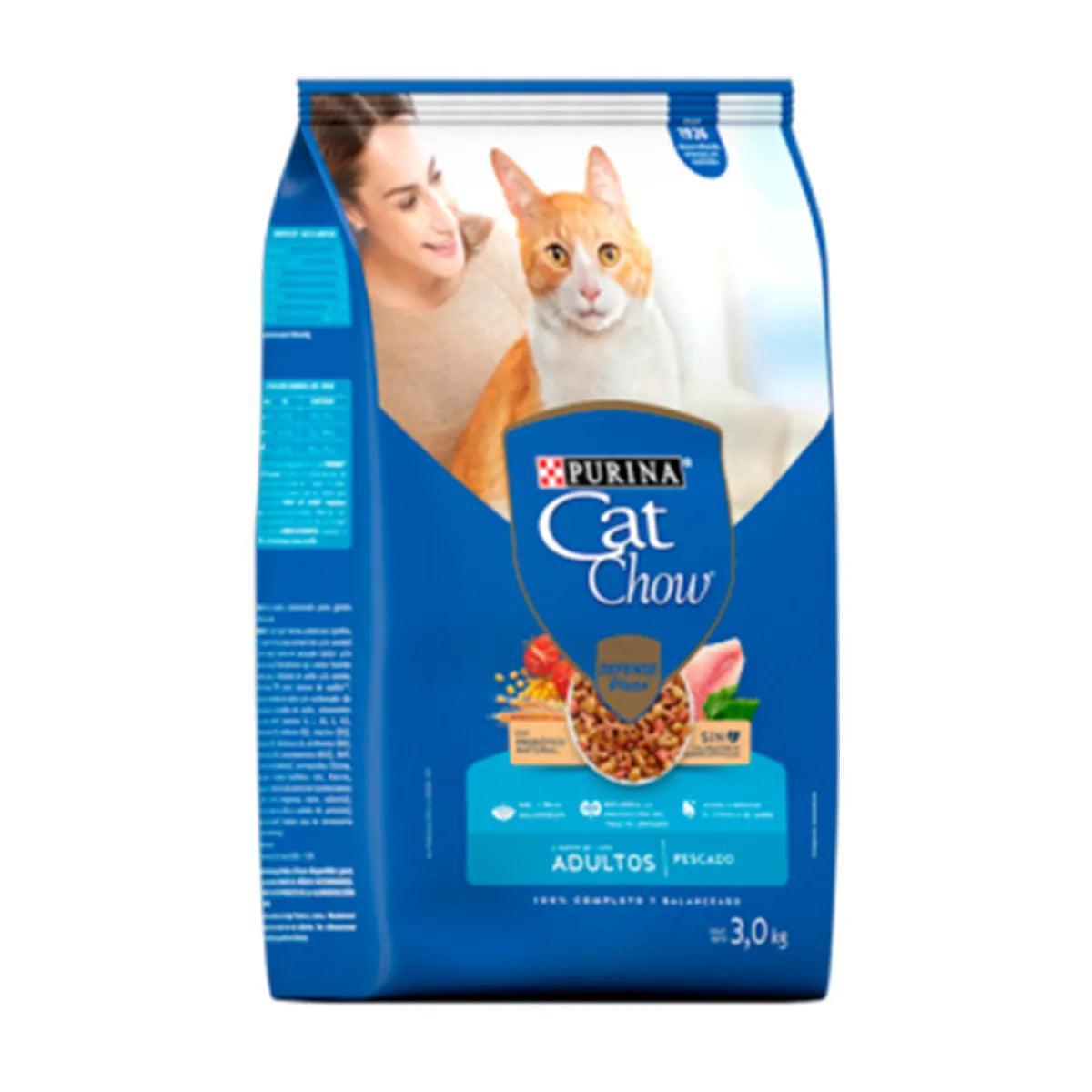 Cat Chow - Gatos Adultos - Pescado
